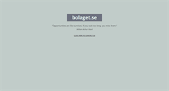 Desktop Screenshot of bolaget.se